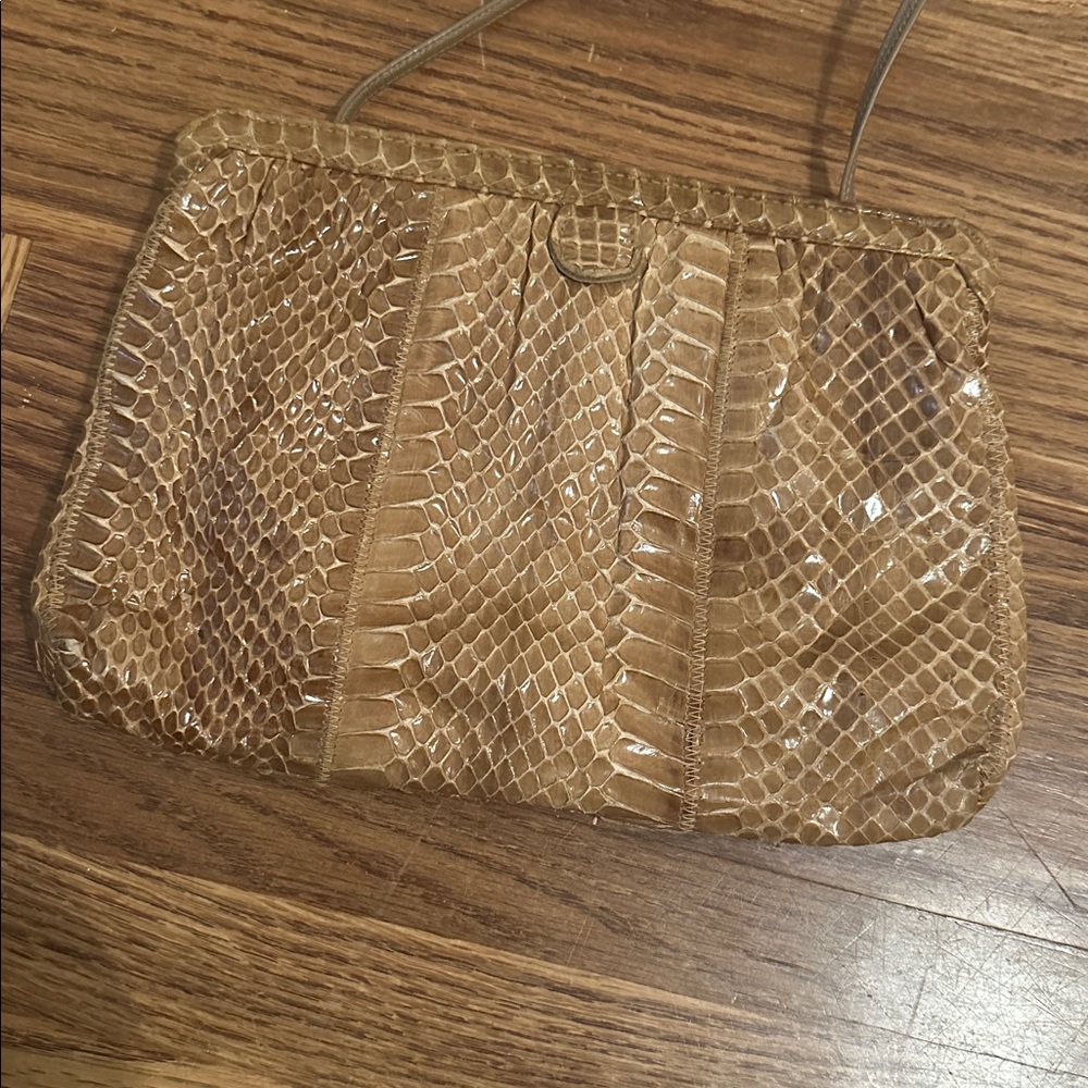 Palazzio Vintage Snakeskin Handbag